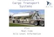 Automated Cargo Transport Systems Plus Real-time Silo Level Information
