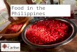 Food in the Philippines. The most popular food in the Philippines is grown here. What do you think it is?