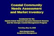 Coastal Community Needs Assessment and Market Inventory Conducted for the Sapelo Island National Estuarine Research Reserve and the Georgia Coastal Management