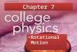 Chapter 7 Rotational Motion. Slide 7-3 © 2015 Pearson Education, Inc. Curvilinear coordinates
