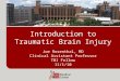 Introduction to Traumatic Brain Injury Joe Rosenthal, MD Clinical Assistant Professor TBI Fellow 11/1/10