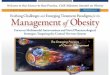 Investigations  Stratification Front Line Clinical Applications New Frontiers and Emerging Treatment Paradigms for Optimizing Management of Obesity Focus