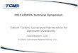 2012 ARIPPA Technical Symposium Steam Turbine Generator Maintenance for Optimized Availability David Branton, CEO Turbine Generator Maintenance, Inc