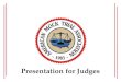 Presentation for Judges. What is this Competition? Simulation of a civil jury trial Students portray attorneys and witnesses Fictitious jurisdiction of