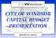 MARCH 2015MARCH 2015. HIGHLIGHTS OF 2015 CAPITAL BUDGET Roads, Sewers, Transportation, Parks, Miscellaneous, Special Projects