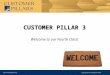 CUSTOMER PILLAR 3 Welcome to our Fourth Class!  copyright Strive Coaching Inc, 2008
