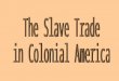 THE MIDDLE PASSAGE -- TRANSPORT TO AMERICA The Middle Passage was one leg of the Triangular Trade & Refers to the transport of slaves. About 10-40 %