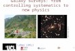 Galaxy surveys: from controlling systematics to new physics Ofer Lahav (UCL) CLASH MACS1206 1