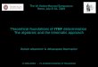 Theoretical foundations of ITRF determination The algebraic and the kinematic approach The VII Hotine-Marussi Symposium Rome, July 6–10, 2009 Zuheir Altamimi
