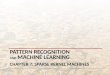 PATTERN RECOGNITION AND MACHINE LEARNING CHAPTER 7: SPARSE KERNEL MACHINES