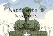 Warfronts & Weapons Ms. Ramos Alta Loma High School