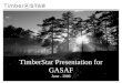 TimberStar Presentation for GASAF June - 2006. Experienced management team Well financed with committed capital Disciplined investment philosophy Operating