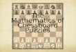 The Mathematics of Chessboard Puzzles. The Closed Knight’s Tour