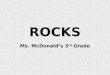 ROCKS Ms. McDonald’s 3 rd Grade. Gypsum Allison Vessell