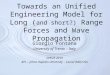 Towards an Unified Engineering Model for Long ( and short?) Range Forces and Wave Propagation Giorgio Fontana University of Trento – Italy SPESIF 2010