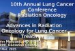 John Mansueti, MD PRMC Radiation Oncology 12 Mar, 2015 10th Annual Lung Cancer Conference Radiation Oncology Advances in Radiation Oncology for Lung Cancer