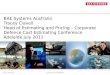 BAE Systems Australia Tracey Clavell Head of Estimating and Pricing – Corporate Defence Cost Estimating Conference Adelaide July 2011 1DCEC July 2011 Commercial