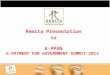Remita Presentation to E-PPAN E-PAYMENT FOR GOVERNMENT SUMMIT 2012