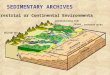 SEDIMENTARY ARCHIVES Terrestrial or Continental Environments