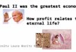 John Paul II was the greatest economist? How profit relates to eternal life? How profit relates to eternal life? Sarolta Laura Baritz OP