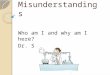 Chemistry Myths and Misunderstandings Who am I and why am I here? Dr. Sue Clarke i