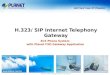 Www.planet.com.tw 3CX Phone System with Planet FXO Gateway Application H.323/ SIP Internet Telephony Gateway Copyright © PLANET Technology Corporation