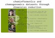 Analyzing large-scale cheminformatics and chemogenomics datasets through dimension reduction David J. Wild Assistant Professor & Director, Cheminformatics