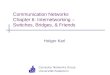 Computer Networks Group Universität Paderborn Communication Networks Chapter 6: Internetworking – Switches, Bridges, & Friends Holger Karl