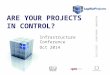 PROGRAMME MANAGEMENT CONSULTING ARE YOUR PROJECTS IN CONTROL? Infrastructure Conference Oct 2014