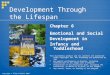 Copyright © Allyn & Bacon 2007 Development Through the Lifespan Chapter 6 Emotional and Social Development in Infancy and Toddlerhood This multimedia product