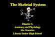 The Skeletal System Chapter 6 Anatomy and Physiology Mr. Knowles Liberty Senior High School