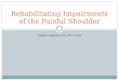 CHRIS FJOSNE, PT, DPT, OCS Rehabilitating Impairments of the Painful Shoulder