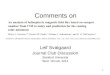 1 Comments on Leif Svalgaard Journal Club Discussion Stanford University Wed. 19 Feb. 2014