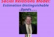Social Relations Model: Estimation Distinguishable Dyads David A. Kenny
