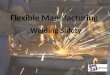 Flexible Manufacturing Welding Safety Copyright © Texas Education Agency, 2012. All rights reserved. 1