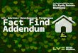Fact Find - Addendum LV= Adviser Development Programme