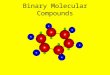 Binary Molecular Compounds. Binary molecular compounds are composed of two different nonmetals –examples: CO, SO 2, N 2 H 4, P 4 Cl 10 These compounds