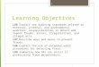 Learning Objectives LO6 Explain the auditing standards related to external, internal, and governmental auditors’ responsibilities to detect and report