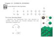 Chapter 10. CHEMICAL BONDING LiNBeONeCFB NaPMgSArSiClAl Lewis Electron-Dot Symbols The Ionic Bonding Model electrons are transferred from one element to