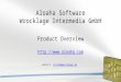 Aloaha Software Wrocklage Intermedia GmbH Product Overview   contact: stefan@wrocklage.destefan@wrocklage.de