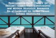 Bruce D. Baker, AEFA 2009 Rearranging Deck Chairs in Dallas: Contextual Constraints and Within District Resource Re-allocation in Urban Texas School Districts