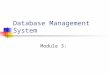 Database Management System Module 3:. Complex Constraints In this we specify complex integrity constraints included in SQL. It relates to integrity constraints