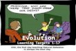 Evolution Learning Targets 1-17. Guided Reading Review