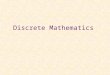 Discrete Mathematics. Agenda Course policies Quick Overview Logic