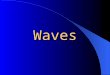 Waves Waves Disturbance that carries energy through matter or space The matter through which a wave travels is called a medium Waves spread out in circles