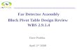 Far Detector Assembly Block Pivot Table Design Review WBS 2.9.1.4 Dave Pushka April 2 nd 2008