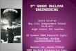 Scott Griffin Bay City Independent School District High School IPC teacher E3 Summer 2008 Research topic: “Flooding” during countercurrent flow Mentor: