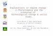 Explorations in regime change:  -Thalassaemia and the interplay of technological change & social norms. Zosia Bornik & Hadi Dowlatabadi University of