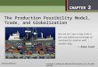 The Production Possibility Model, Trade, and Globalization 2 The Production Possibility Model, Trade, and Globalization No one ever saw a dog make a fair