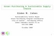 1 Green Purchasing & Sustainable Supply Chains Aiden M. Cohen Sustainability Senior Buyer Green Purchasing Program Coordinator City of Austin – Purchasing